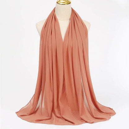 Chiffon Muslim Hijab Scarf