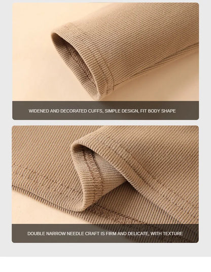 Elegant Knit Half-Turtleneck