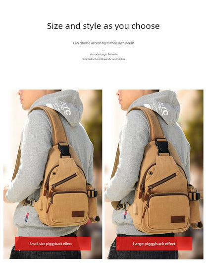 Canvas Urban Sling Bag