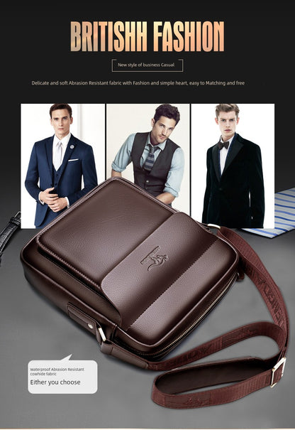 UrbanEdge Leather Sling Pack