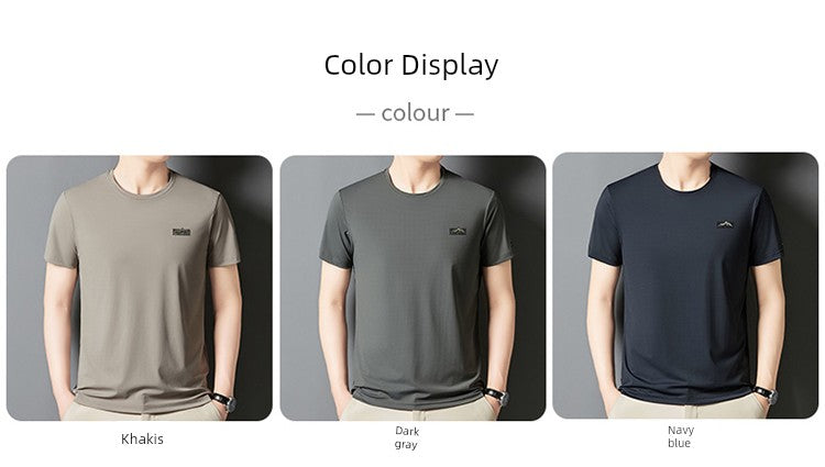 Mulberry Silk Crew Neck Tee