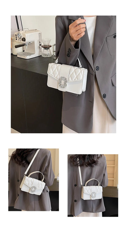 Diamond Gleam Chain Bag