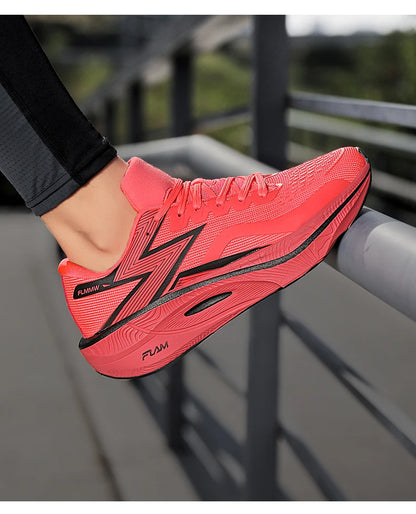 Rozoball Carbon Plate Marathon Running Shoes – Lightweight Air Cushion Sneakers