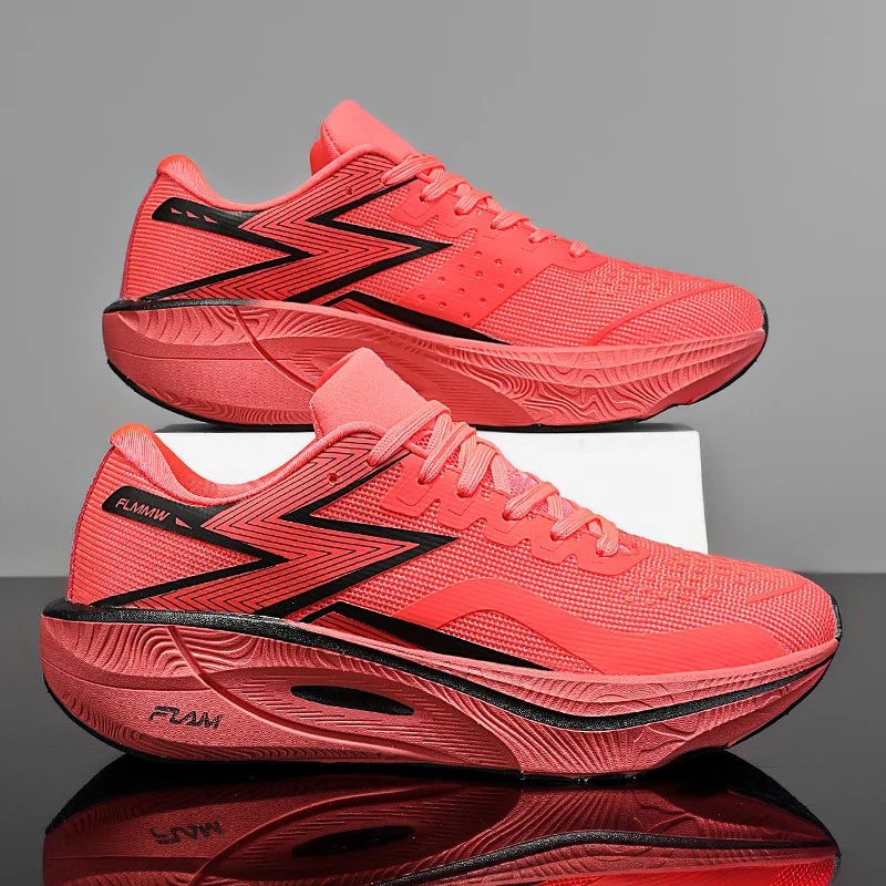 Rozoball Carbon Plate Marathon Running Shoes – Lightweight Air Cushion Sneakers