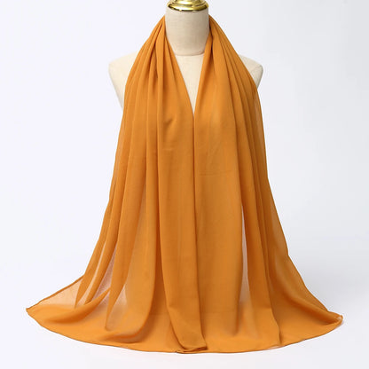 Chiffon Muslim Hijab Scarf