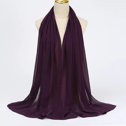Chiffon Muslim Hijab Scarf
