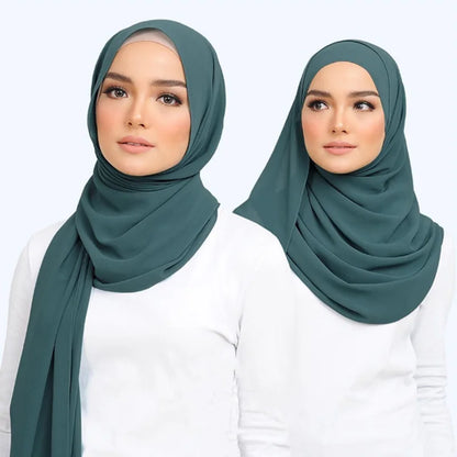 Ramadan Chiffon Muslim Hijab