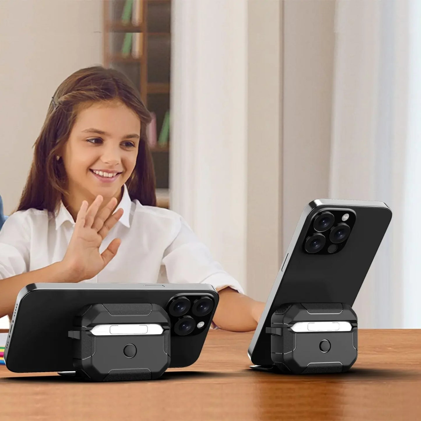 Luxury AirPods Case with Stand