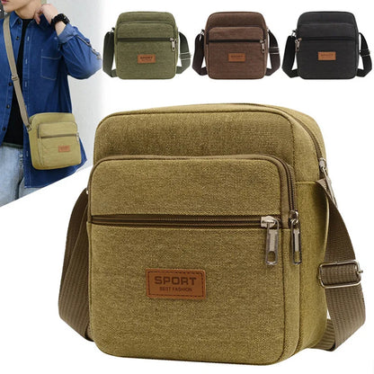 Clyine Canvas Business Crossbody