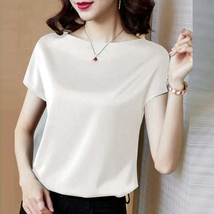 ZANZEA Elegant Satin Blouse