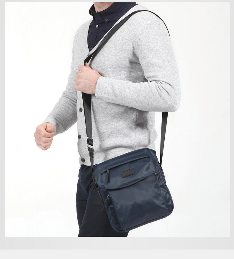 Canvas Grip Crossbody Bag